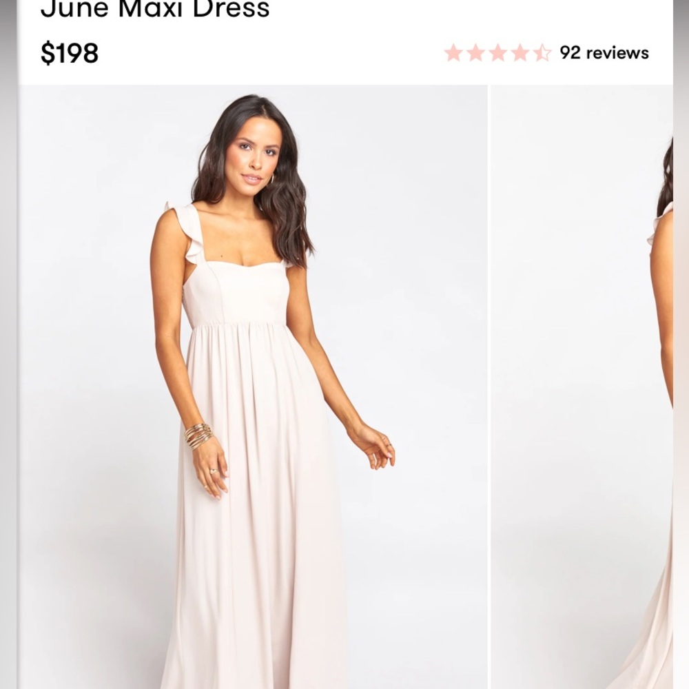 Show Me Your MuMu- Show me the Ring Crisp - June Maxi Dress
